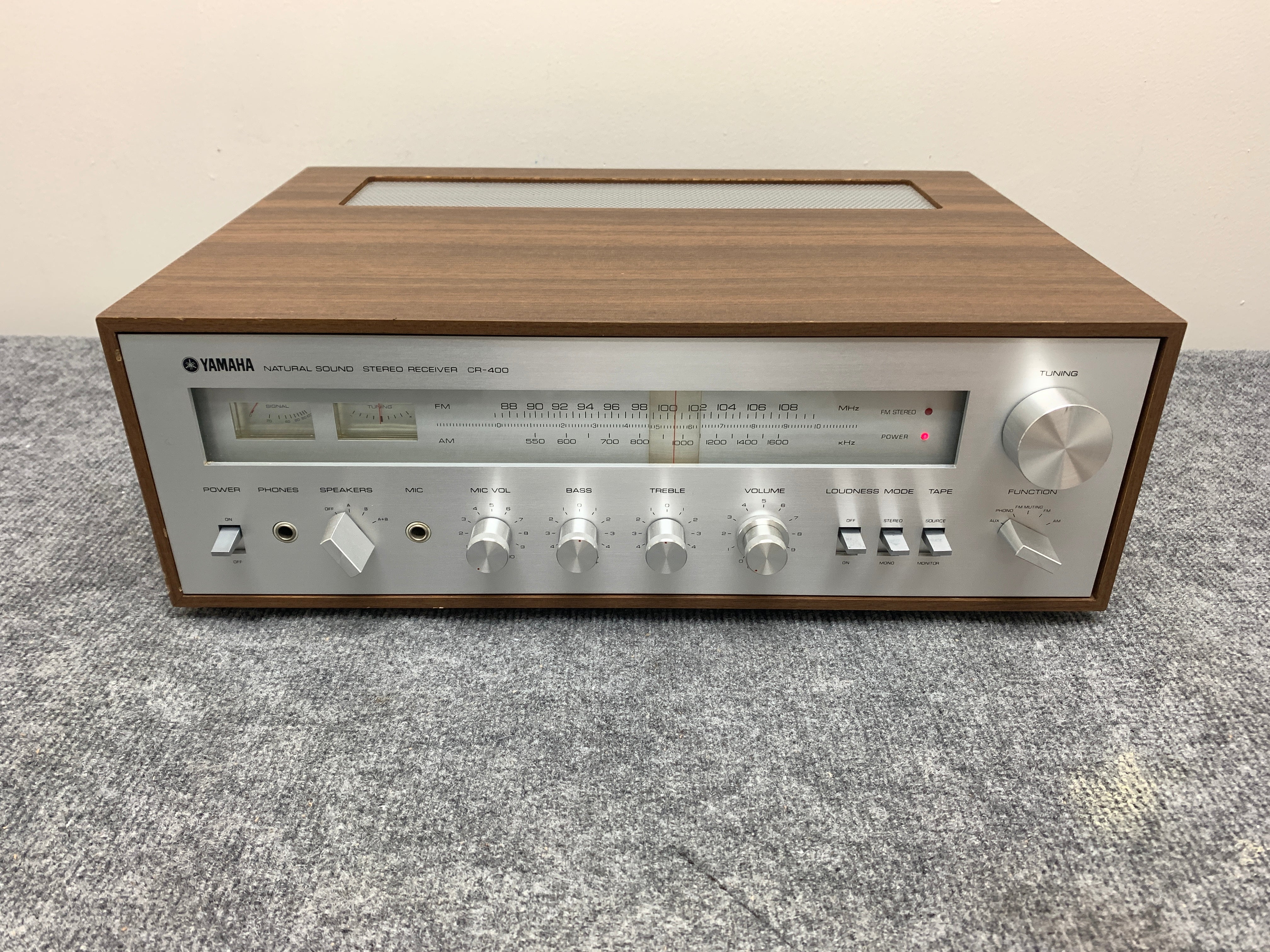 Yamaha CR400 Stereo Receiver – The Turntable Store