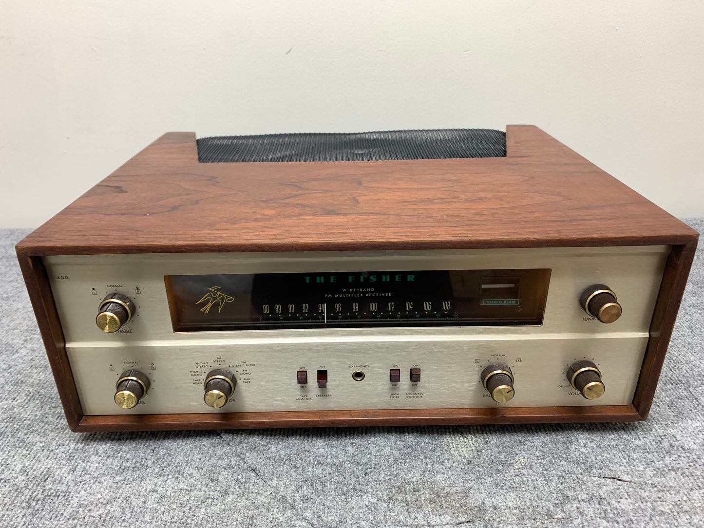 The Fisher 400 Tube Stereo Receiver * Rebuilt from A to Z * Immaculate and perfect Unit *