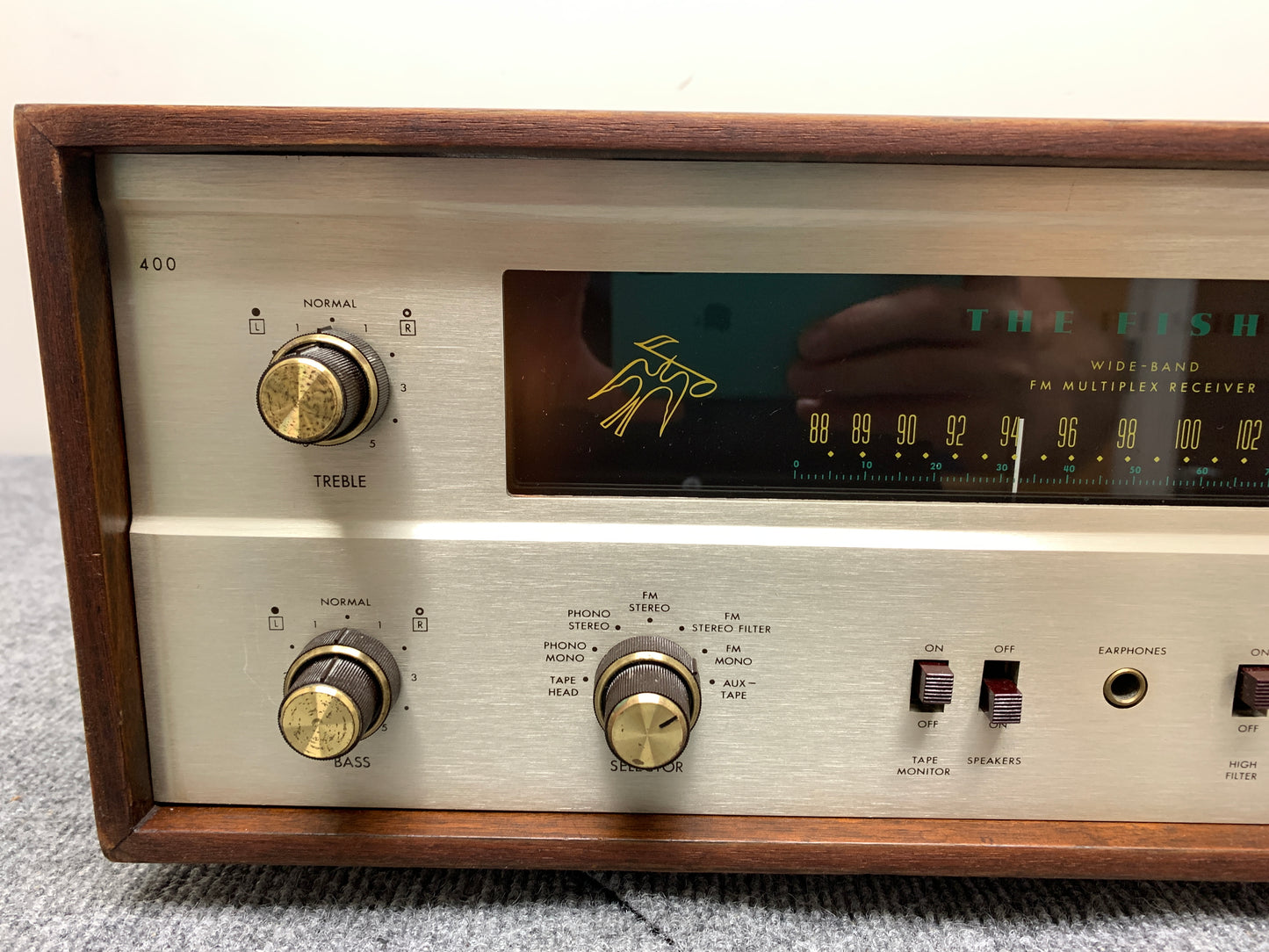 The Fisher 400 Tube Stereo Receiver * Rebuilt from A to Z * Immaculate and perfect Unit *