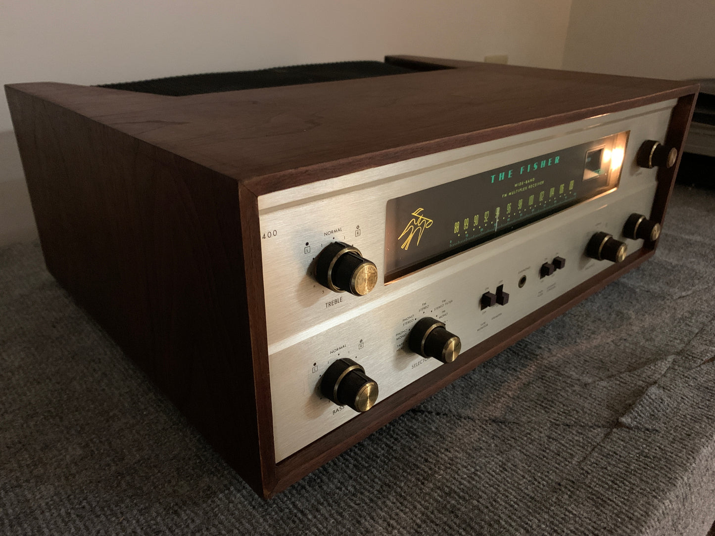 The Fisher 400 Tube Stereo Receiver * Rebuilt from A to Z * Immaculate and perfect Unit *