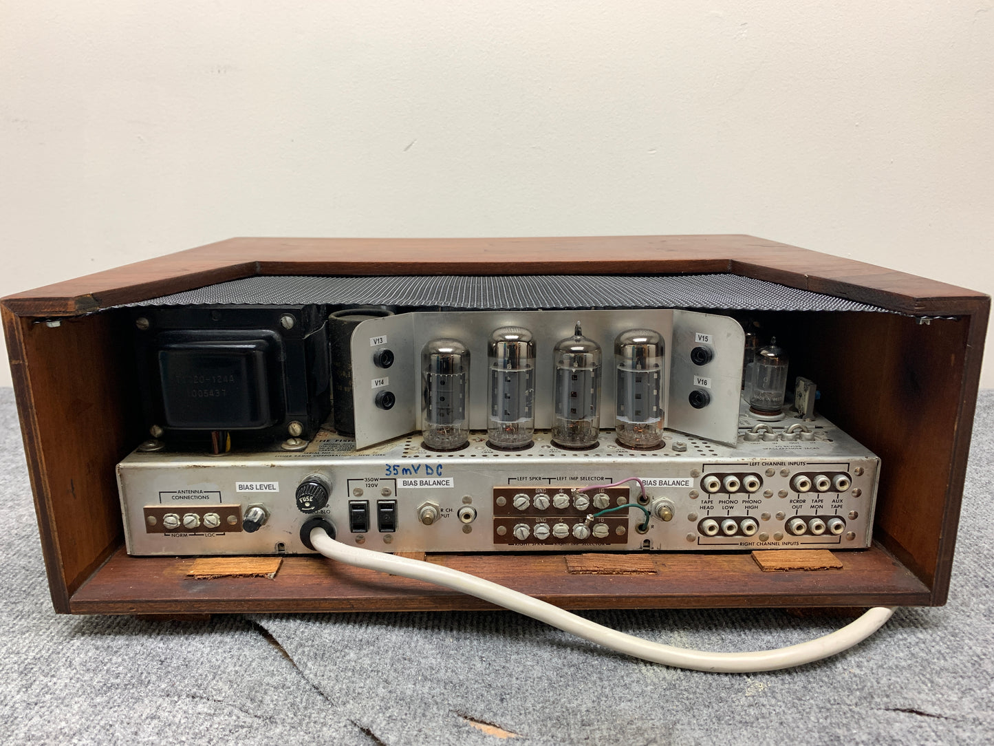 The Fisher 400 Tube Stereo Receiver * Rebuilt from A to Z * Immaculate and perfect Unit *