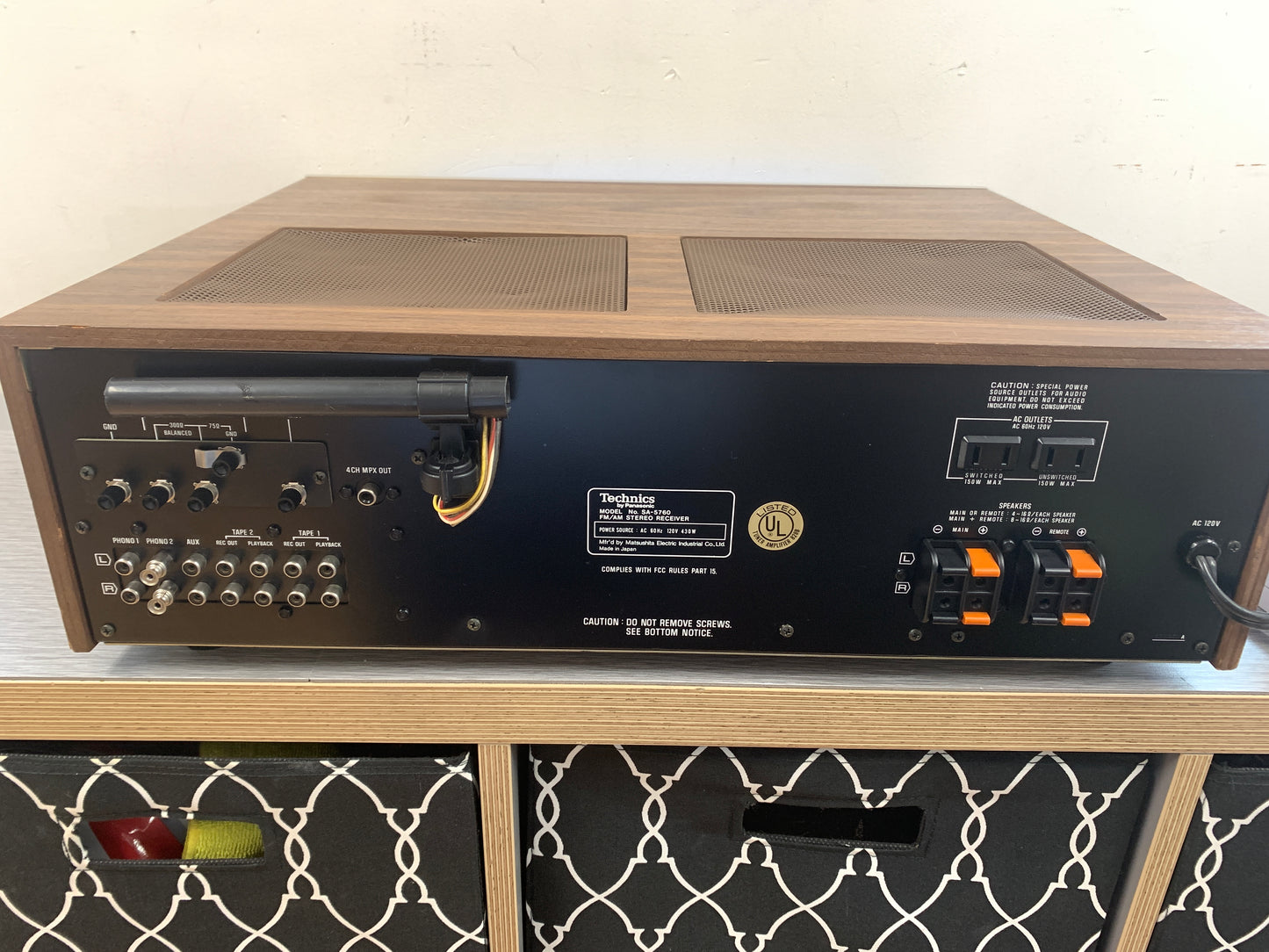 Technics SA-5760 Stereo Monster Receiver * 165W RMS