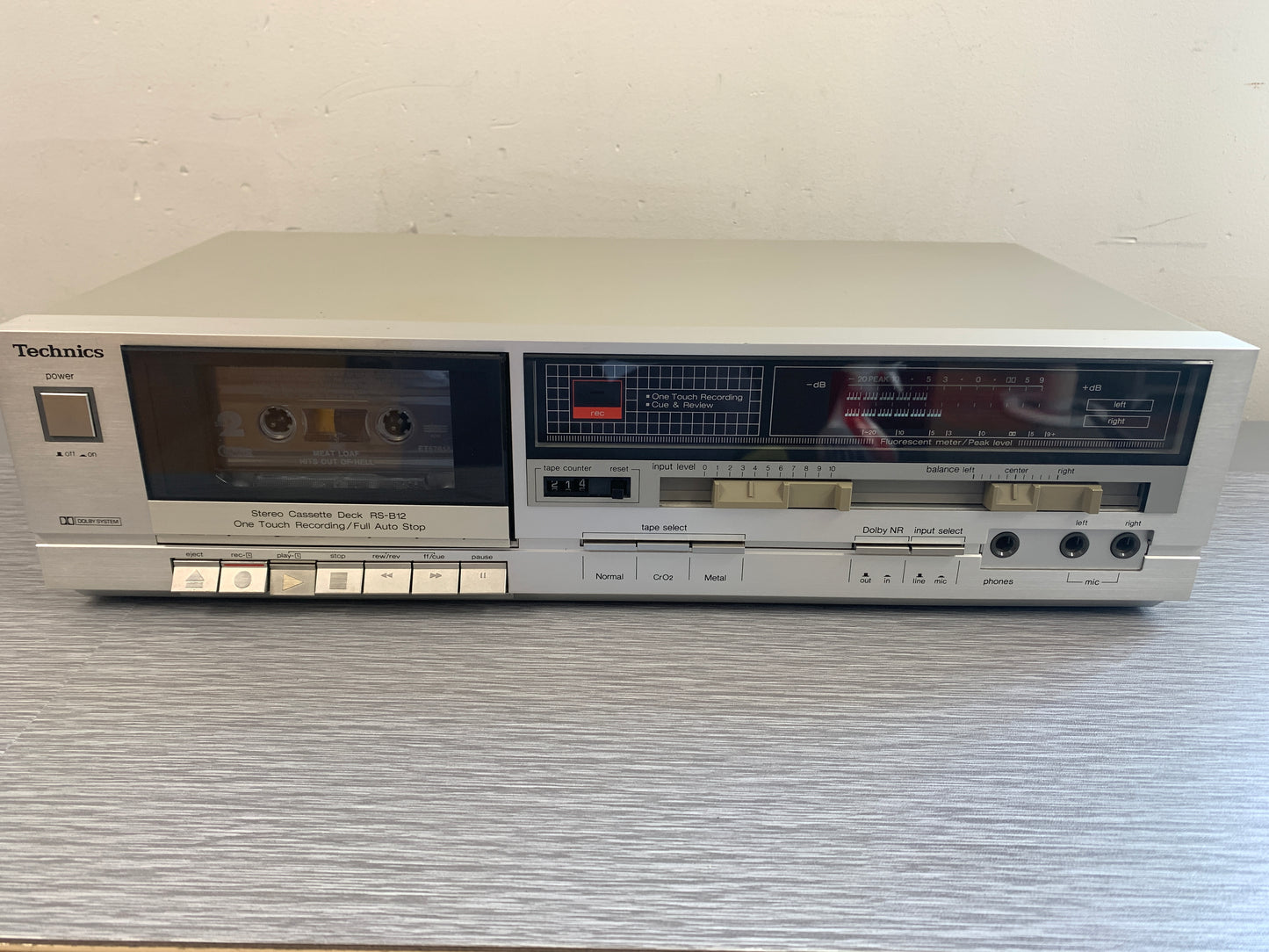 Technics RS-B12 Single Cassette Deck