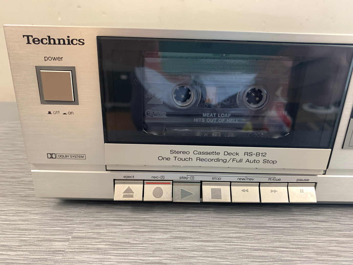 Technics RS-B12 Single Cassette Deck