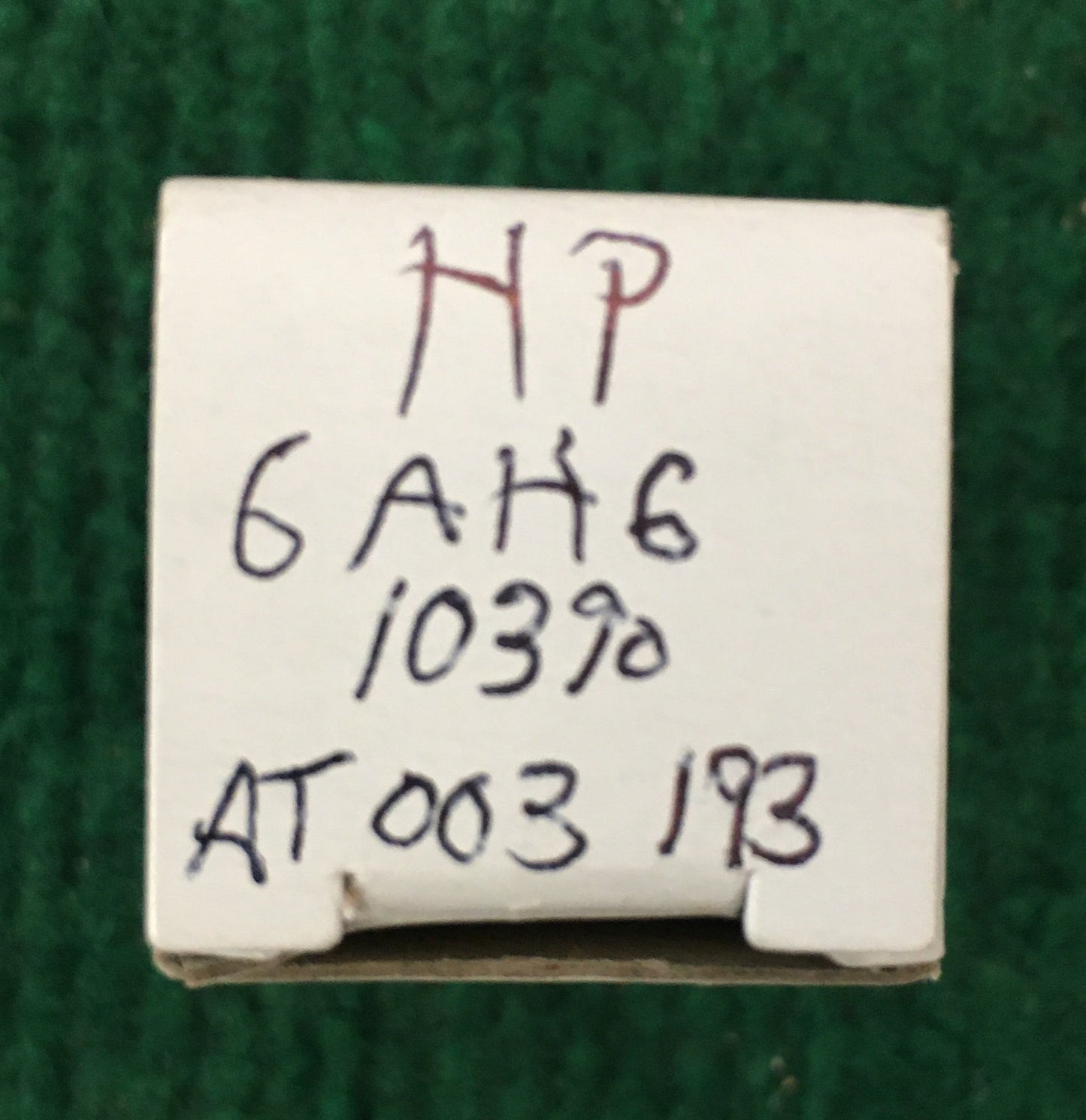 HP * 6AH6 Tube * Tested 103