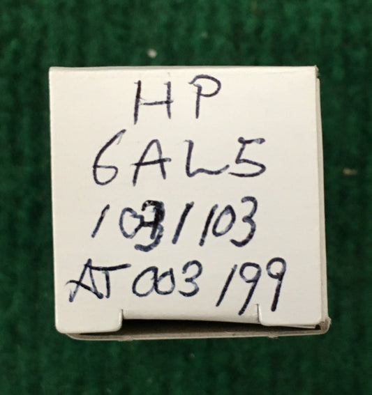 HP * 6AL5 Tube * Tested 103/103