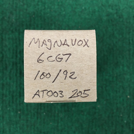 Magnavox * 6CG7 Tube * Tested 100/92