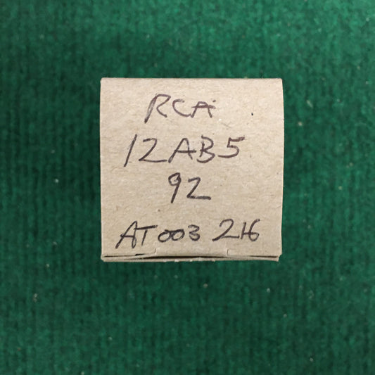 RCA * 12AB5 Tube * Tested 92