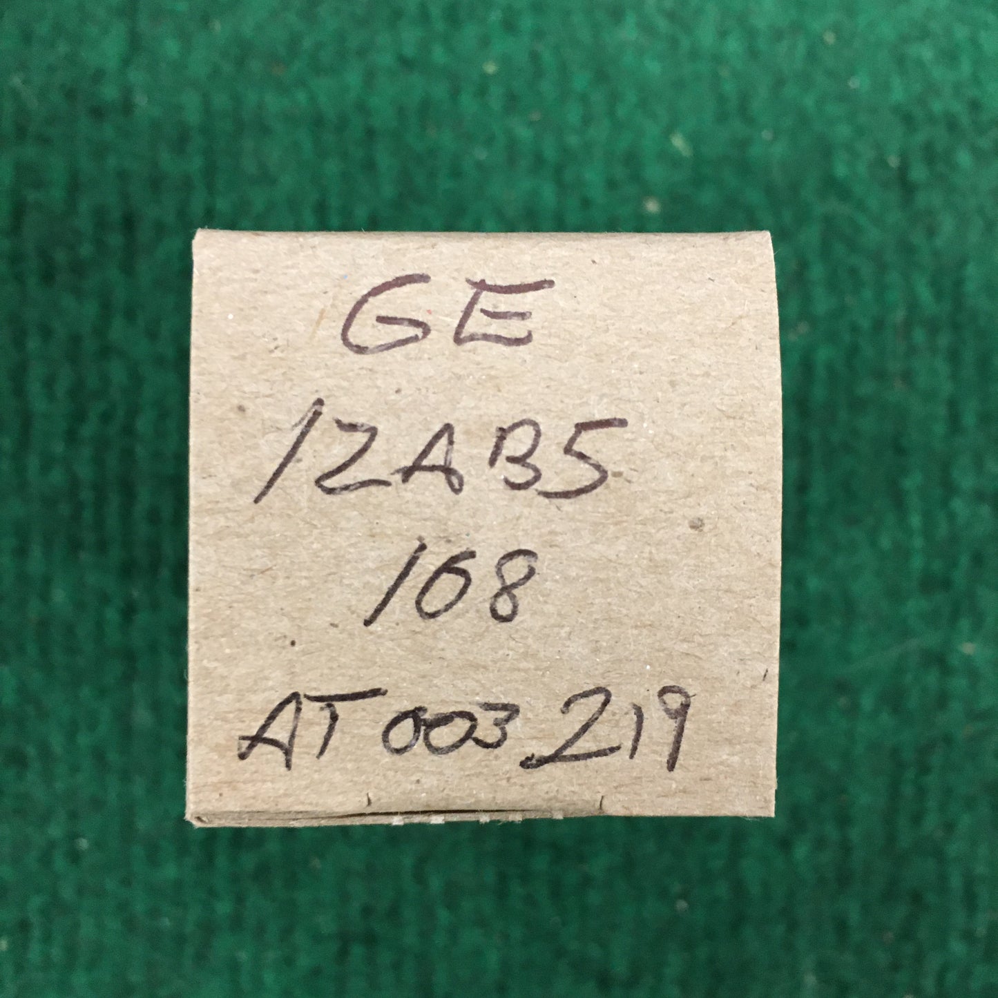 GE * 12AB5 Tube * Tested 108