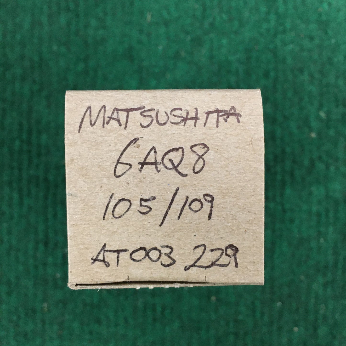 Matsushita * 6AQ8 Tube * Tested 105/109