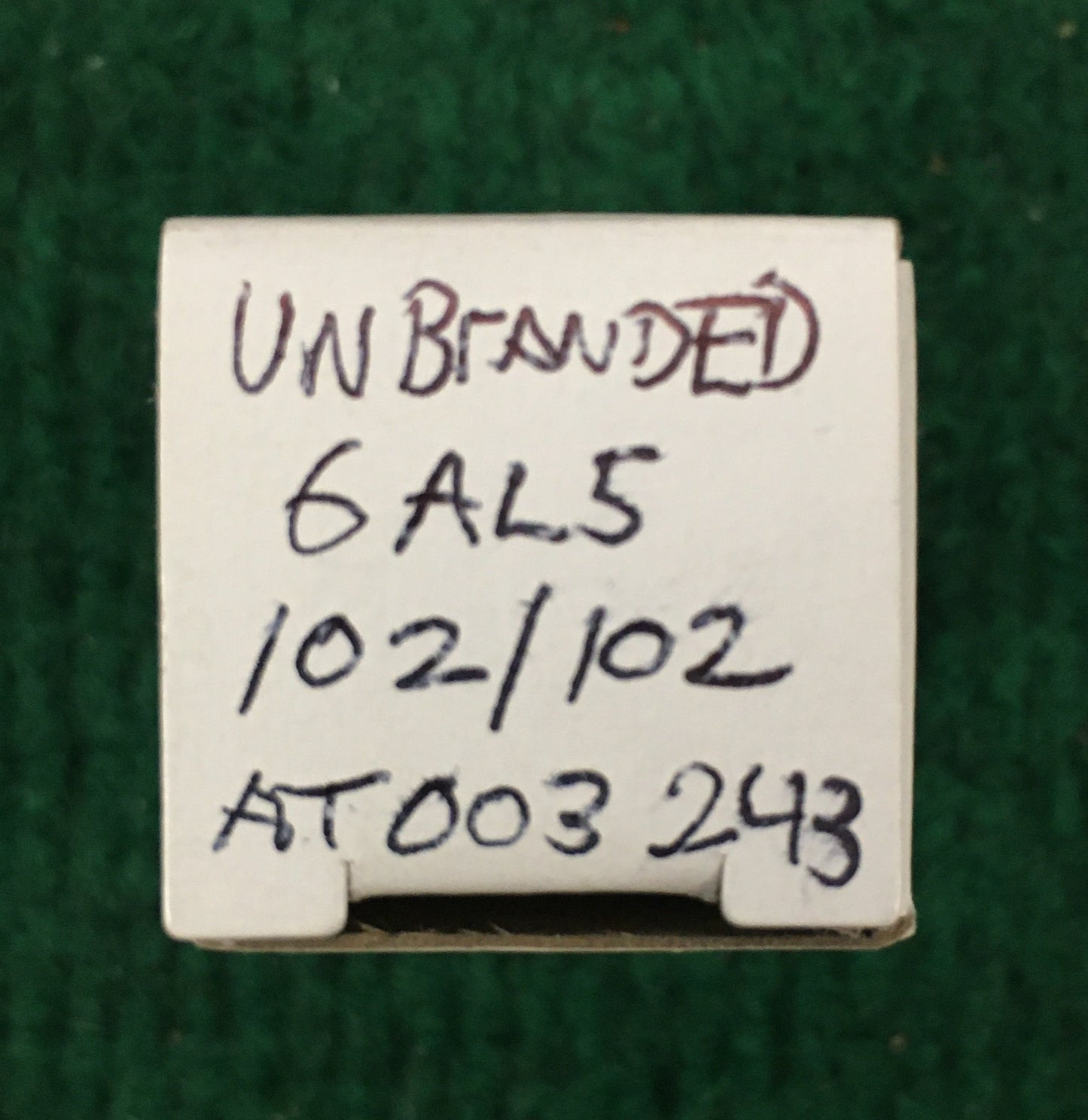 Unbranded * 6AL5 Tube * Tested 102/102