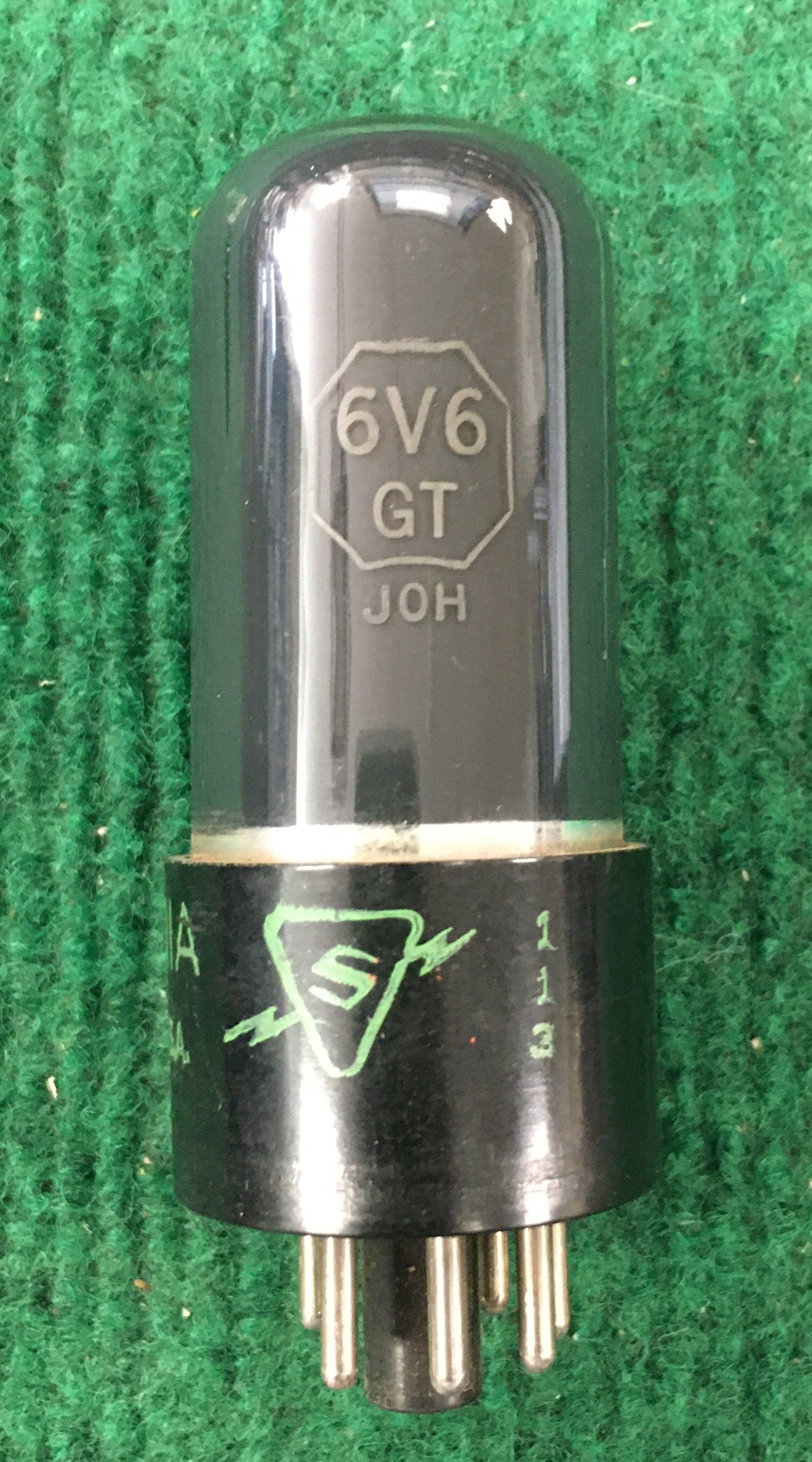 Sylvania * 6V6GT Tube * Tested 80