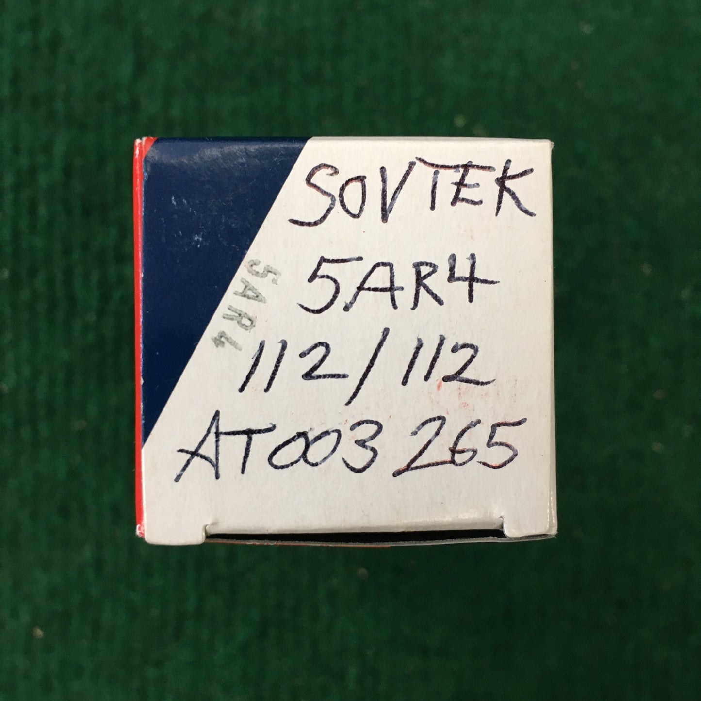 Sovtek * 5AR4 Tube * Tested 112/112