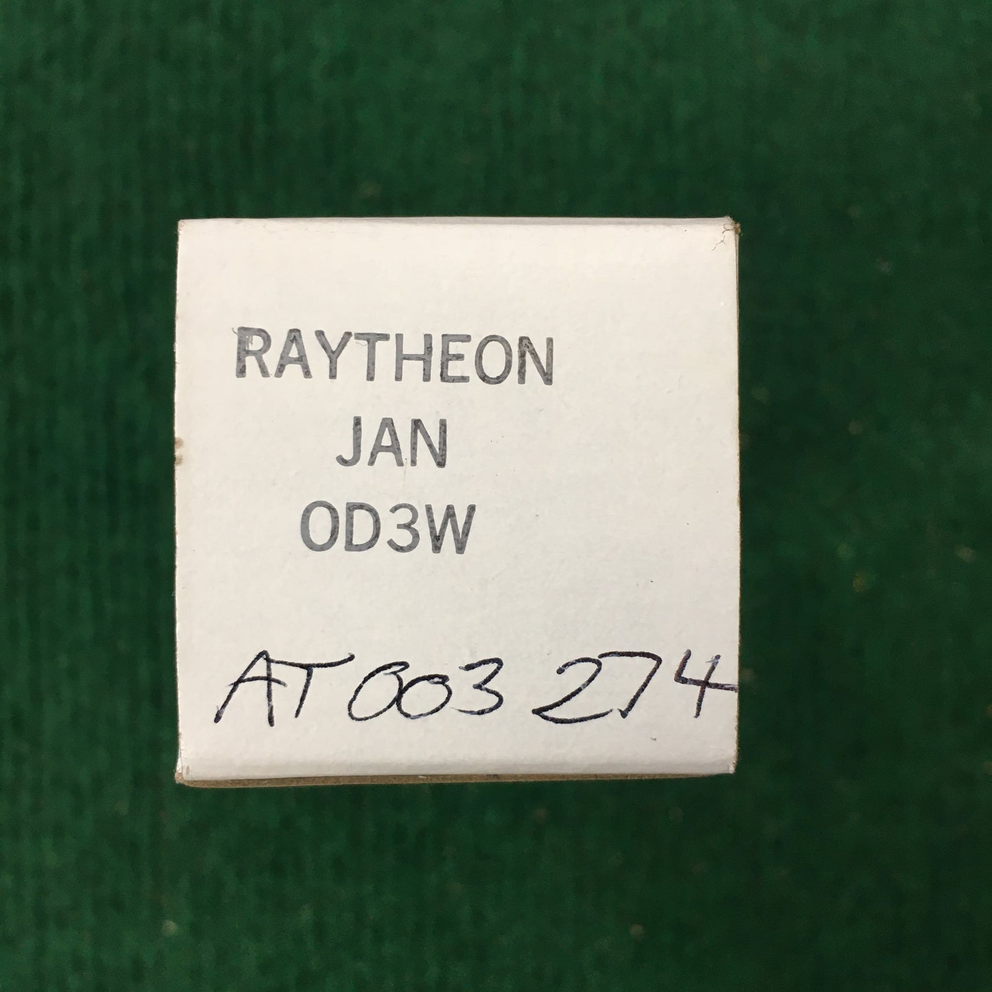 Raytheon * JAN 0D3W Tube * Untested