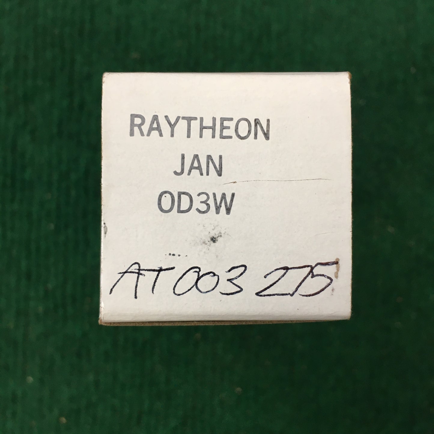 Raytheon * JAN 0D3W Tube * Untested