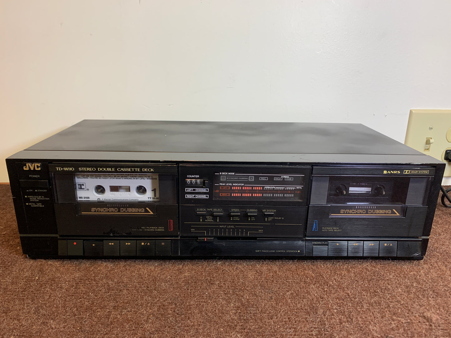 JVC TD-W110 Double Cassette Deck