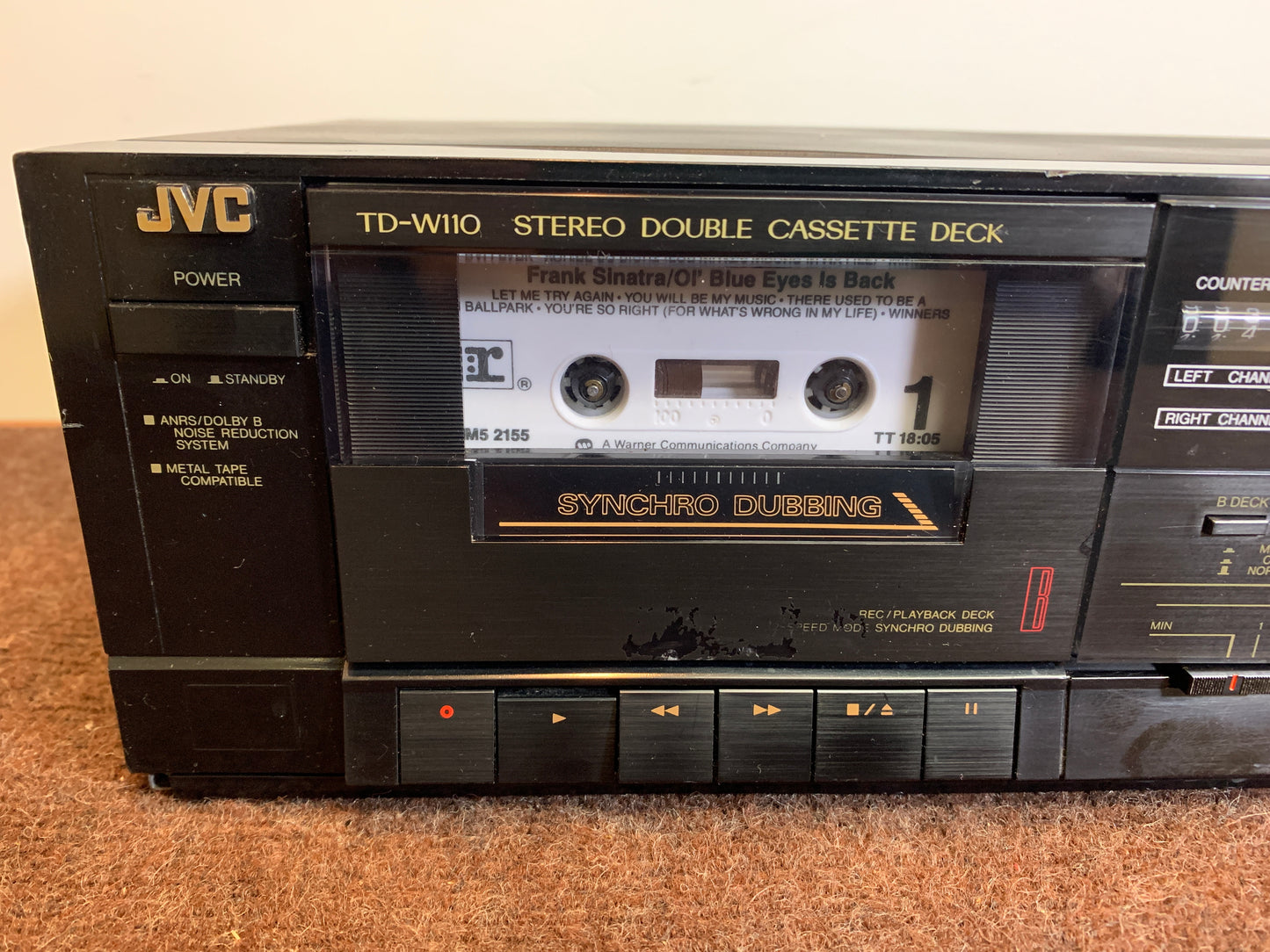 JVC TD-W110 Double Cassette Deck