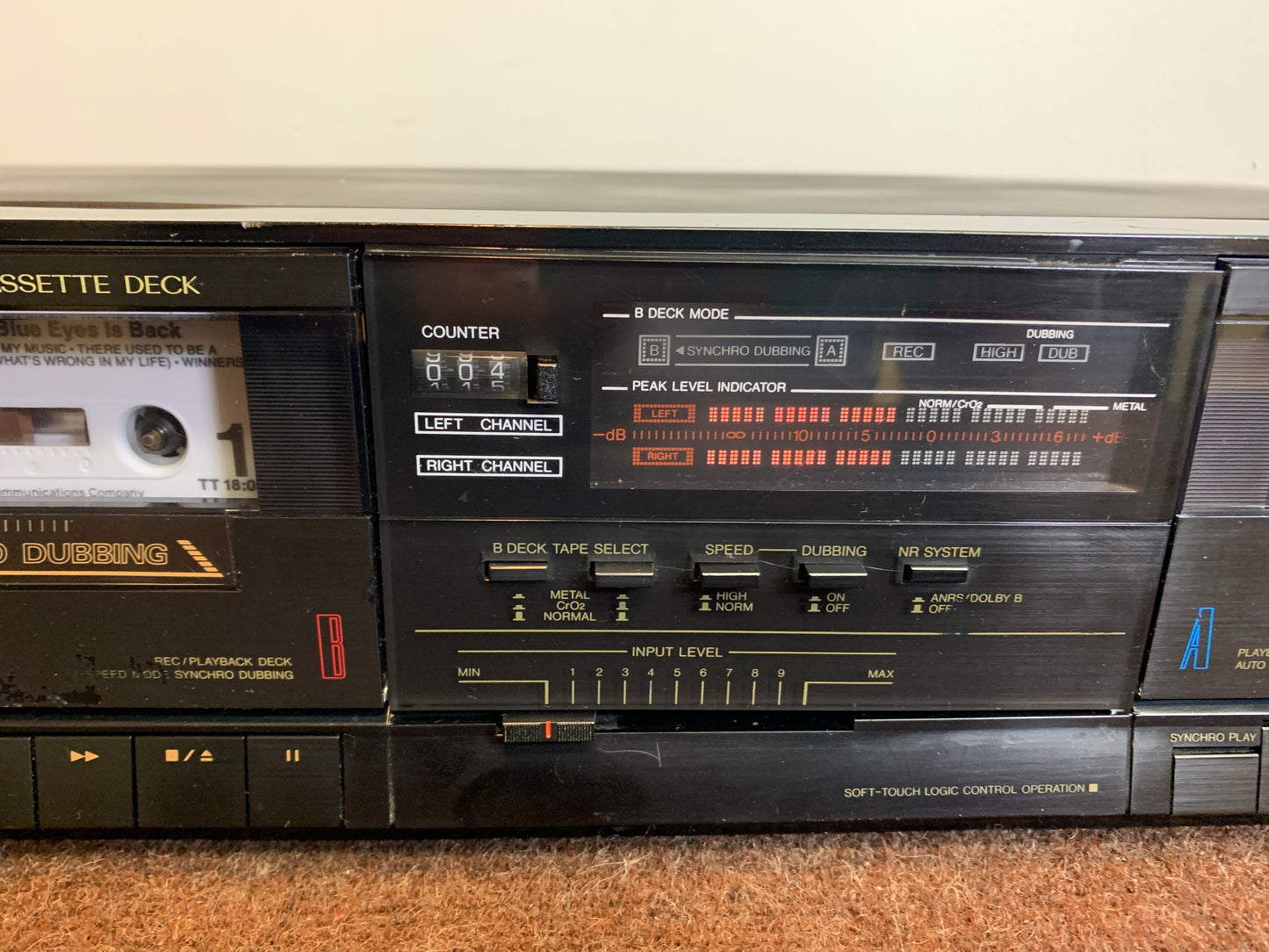 JVC TD-W110 Double Cassette Deck