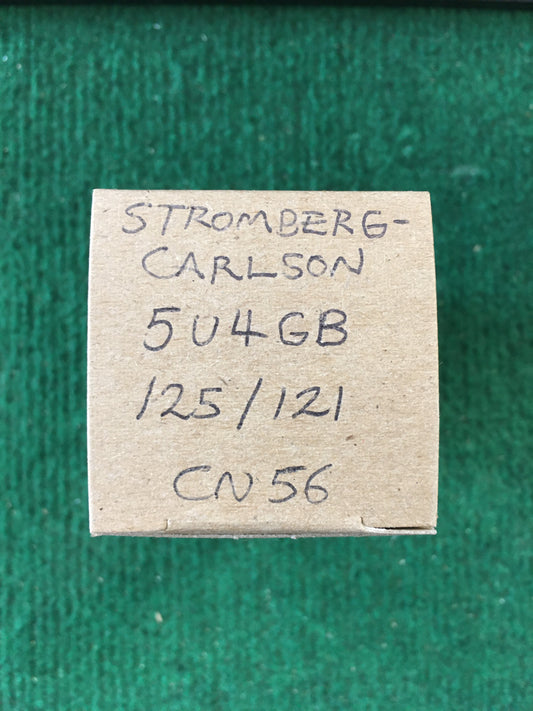 Stromberg-Carlson * 5U4GB Tube * Tested 125/121