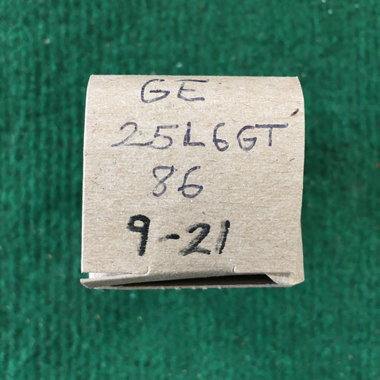 GE * 25L6GT Tube * Tested 86