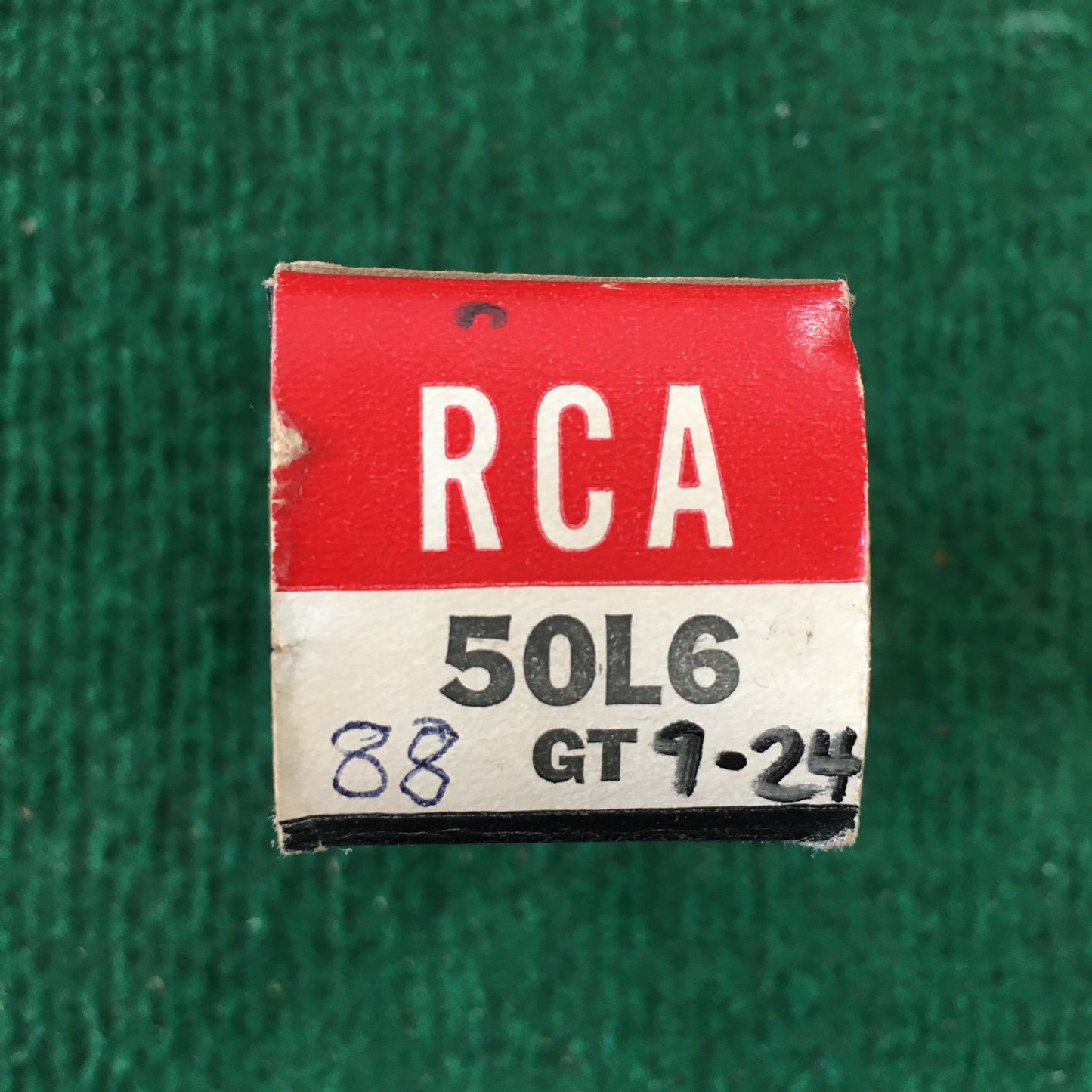 RCA * 50L6GT Tube * Tested 88