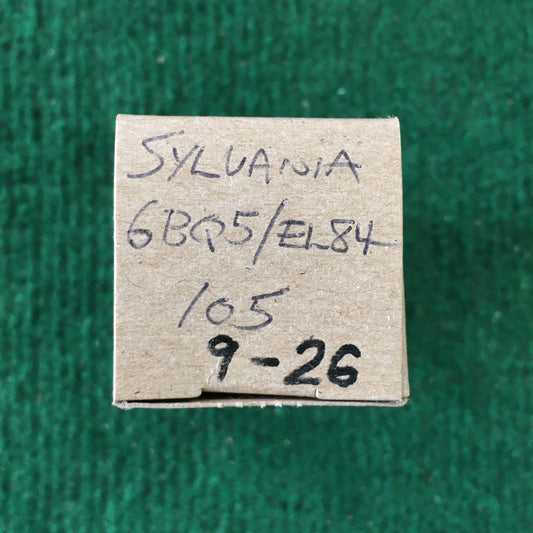 Sylvania * 6BQ5/EL84 Tube * Tested 105