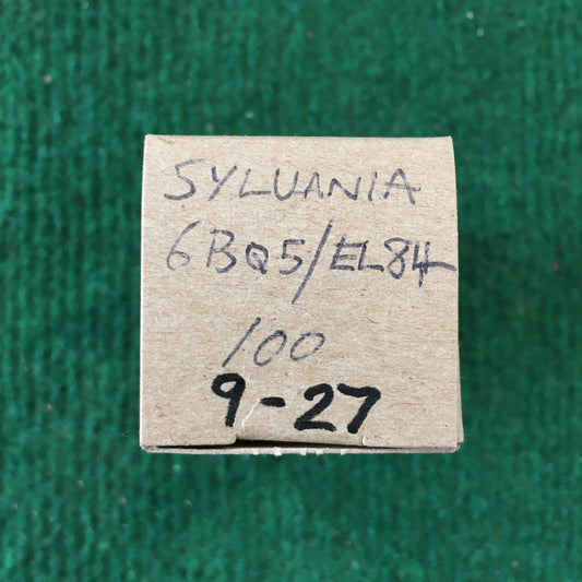 Sylvania * 6BQ5/EL84 Tube * Tested 100