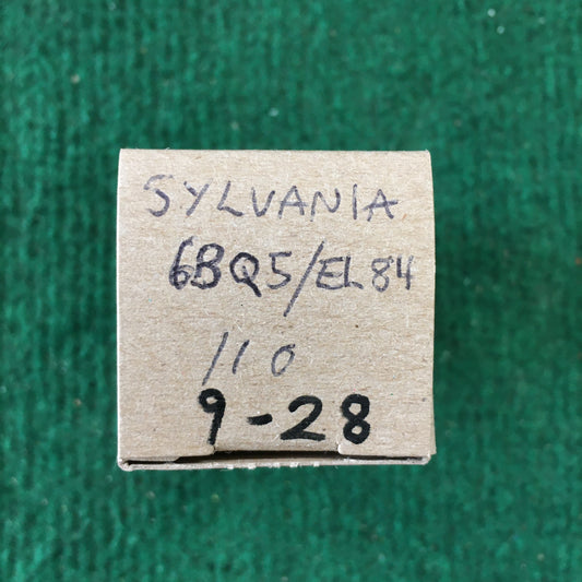 Sylvania * 6BQ5/EL84 Tube * Tested 110