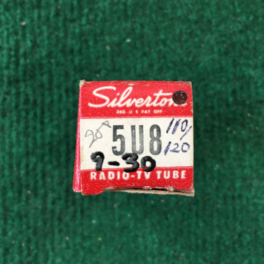 Silvertone * 5U8 Tube * Tested 110/120