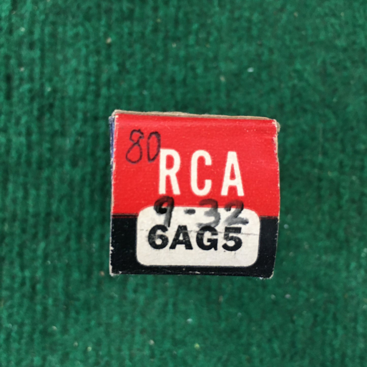 RCA * 6AG5 Tube * Tested 80