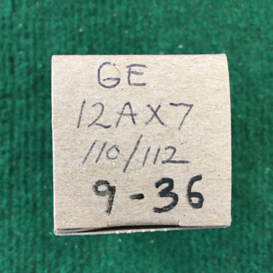 GE * 12AX7 Tube * Tested 110/112