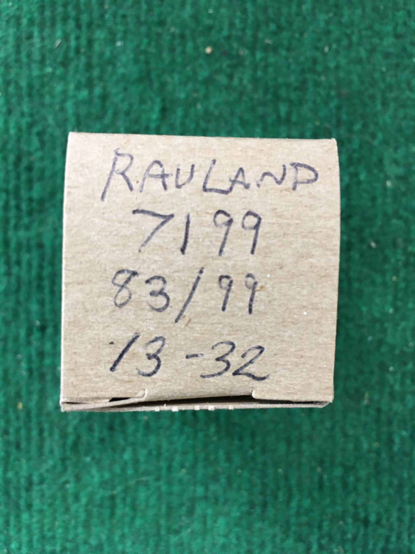 Rauland/Sylvania 7199 Vacuum Tube * Tested 83/99%