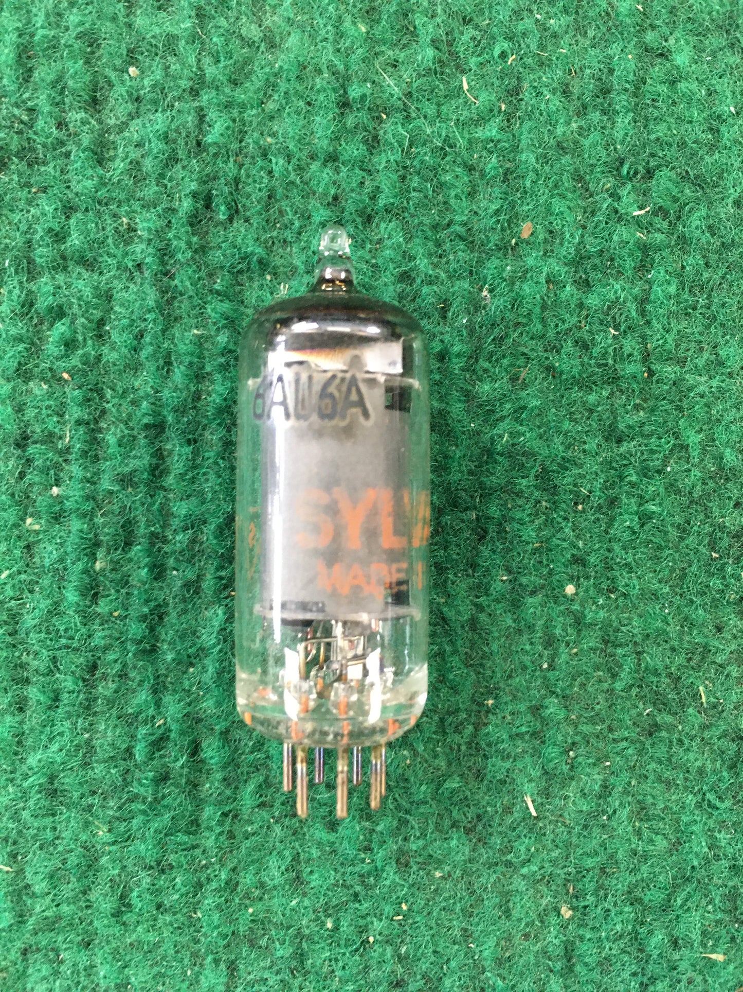 Sylvania 6AU6A Vacuum Tube * Tested 80%