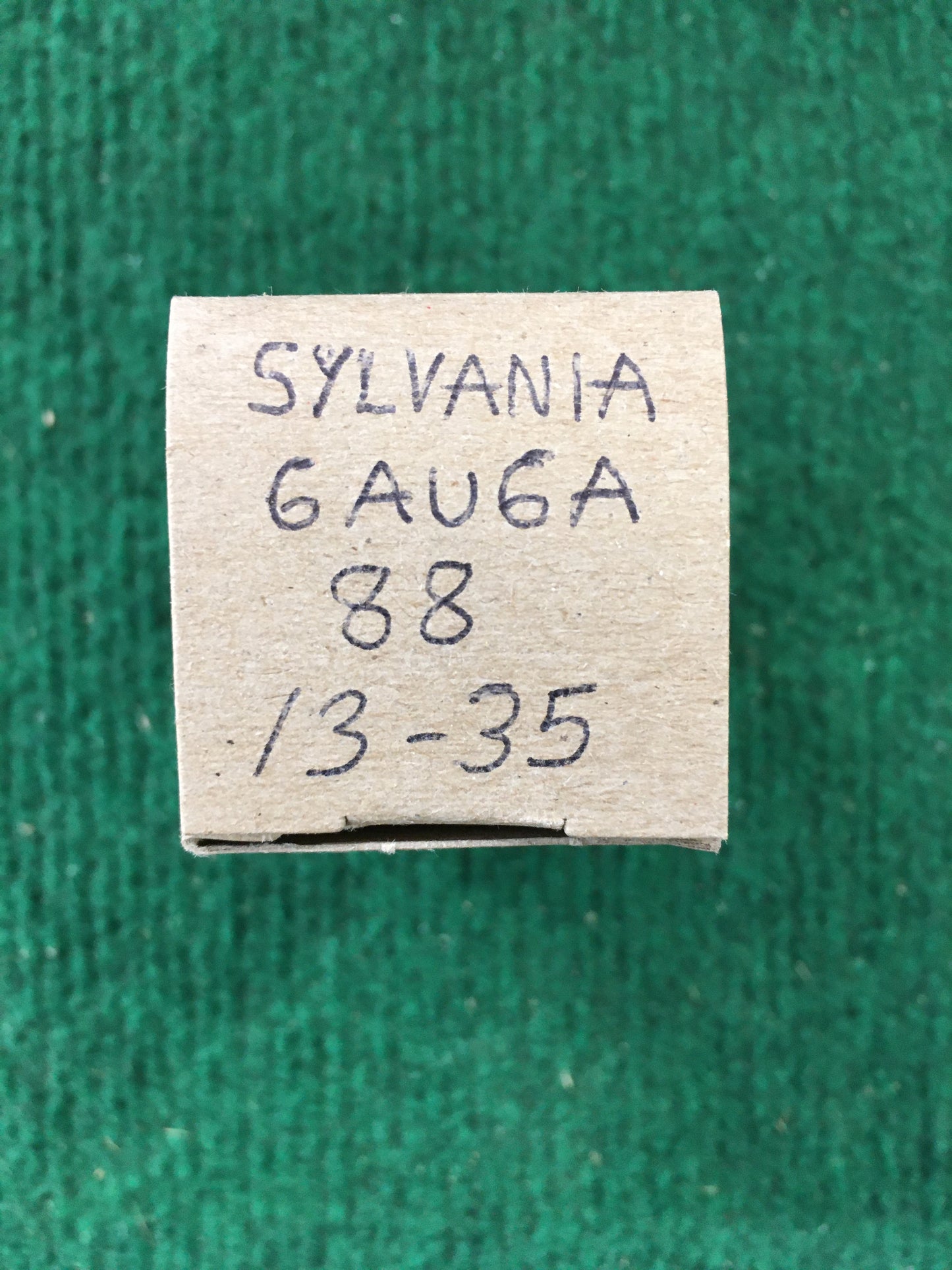 Sylvania 6AU6A Vacuum Tube * Tested 88%