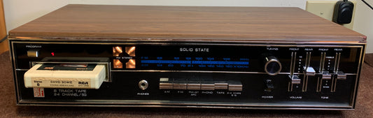 APF Electronics SQ362 Stereo Receiver with 8 Track Player