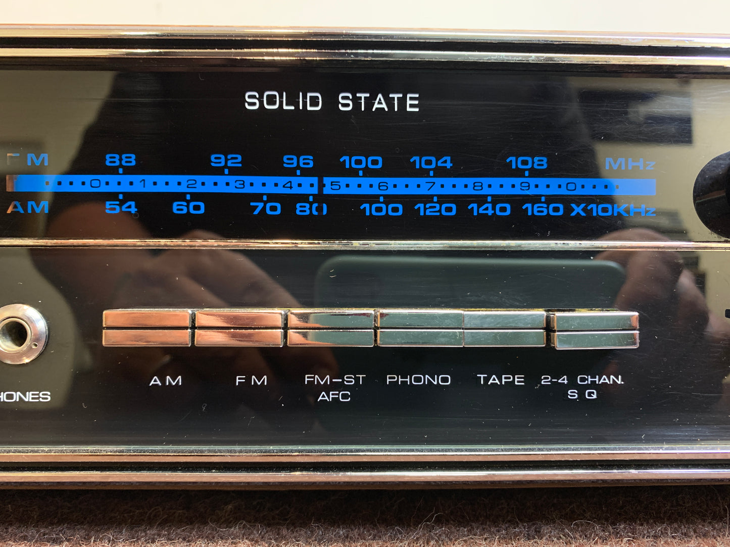 APF Electronics SQ362 Stereo Receiver with 8 Track Player