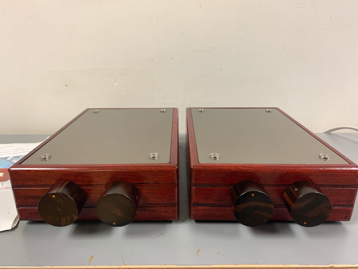 PAIR of Promitheus Audio Passive Transformer Volume Control XLR Dual Box TVC