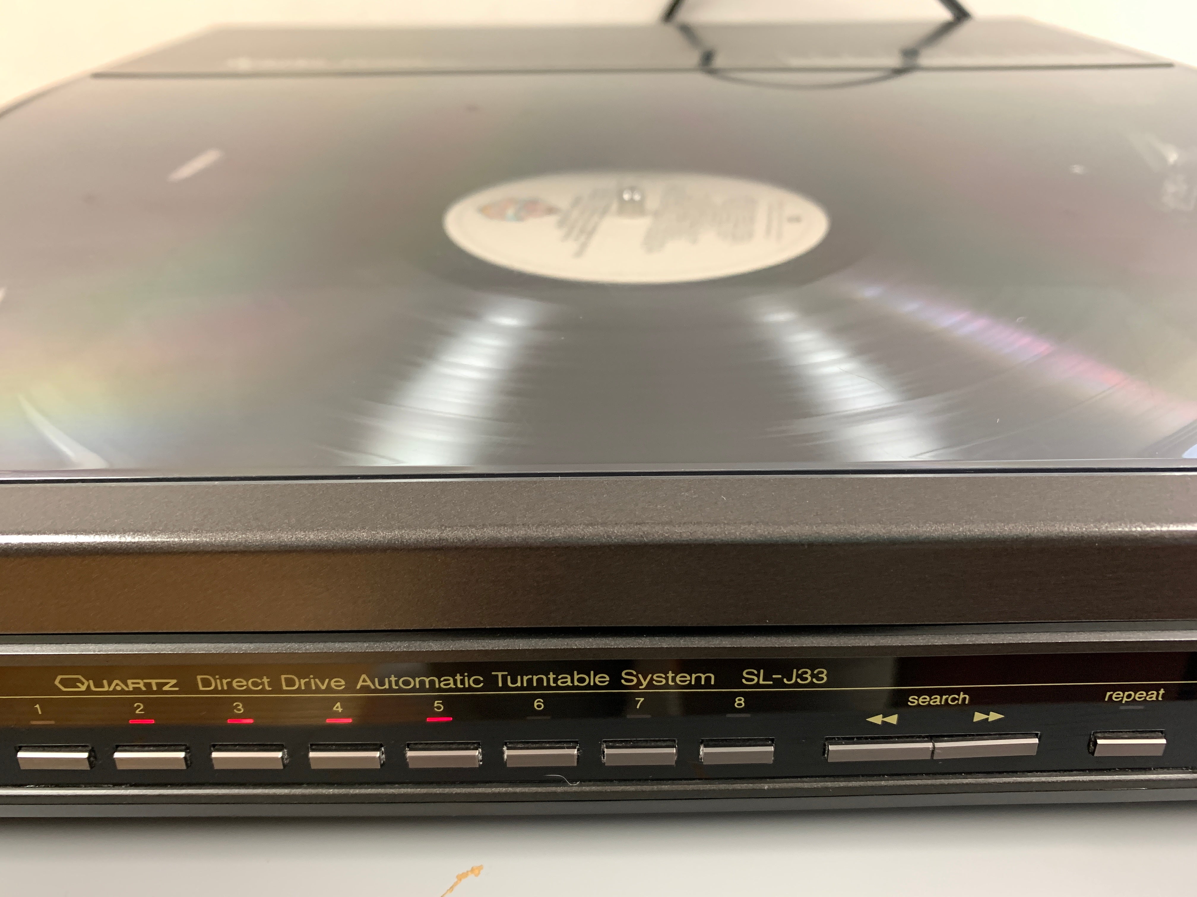 Technics SL-J33 Linear Tracking Direct Drive Programmable Turntable – The  Turntable Store