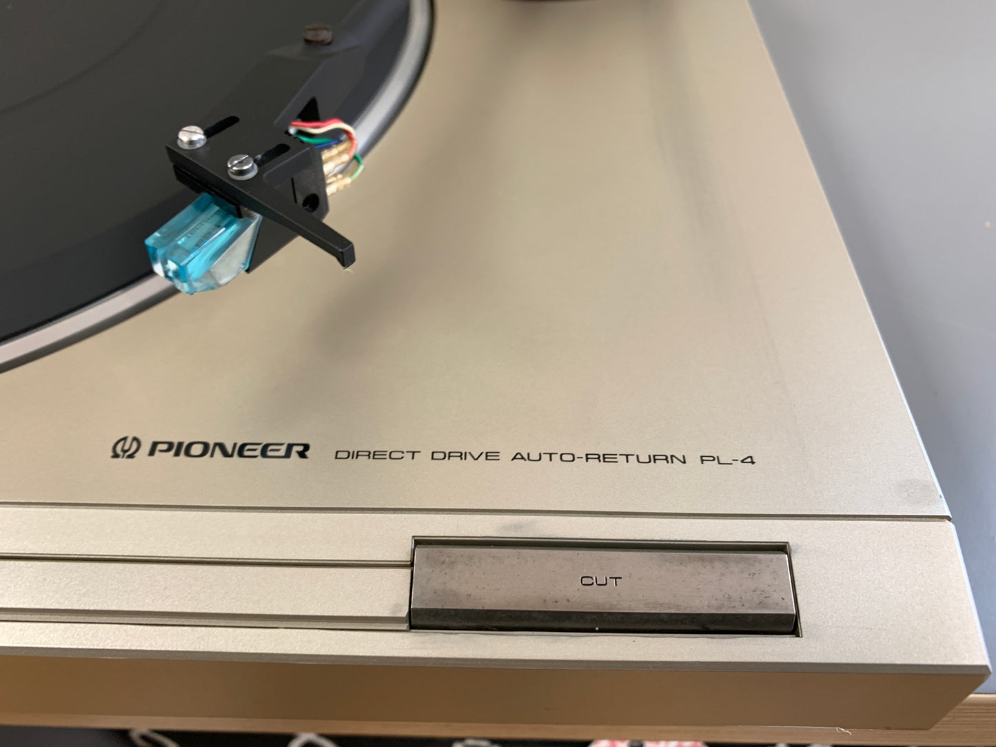 Pioneer PL-4 Turntable with New Stylus