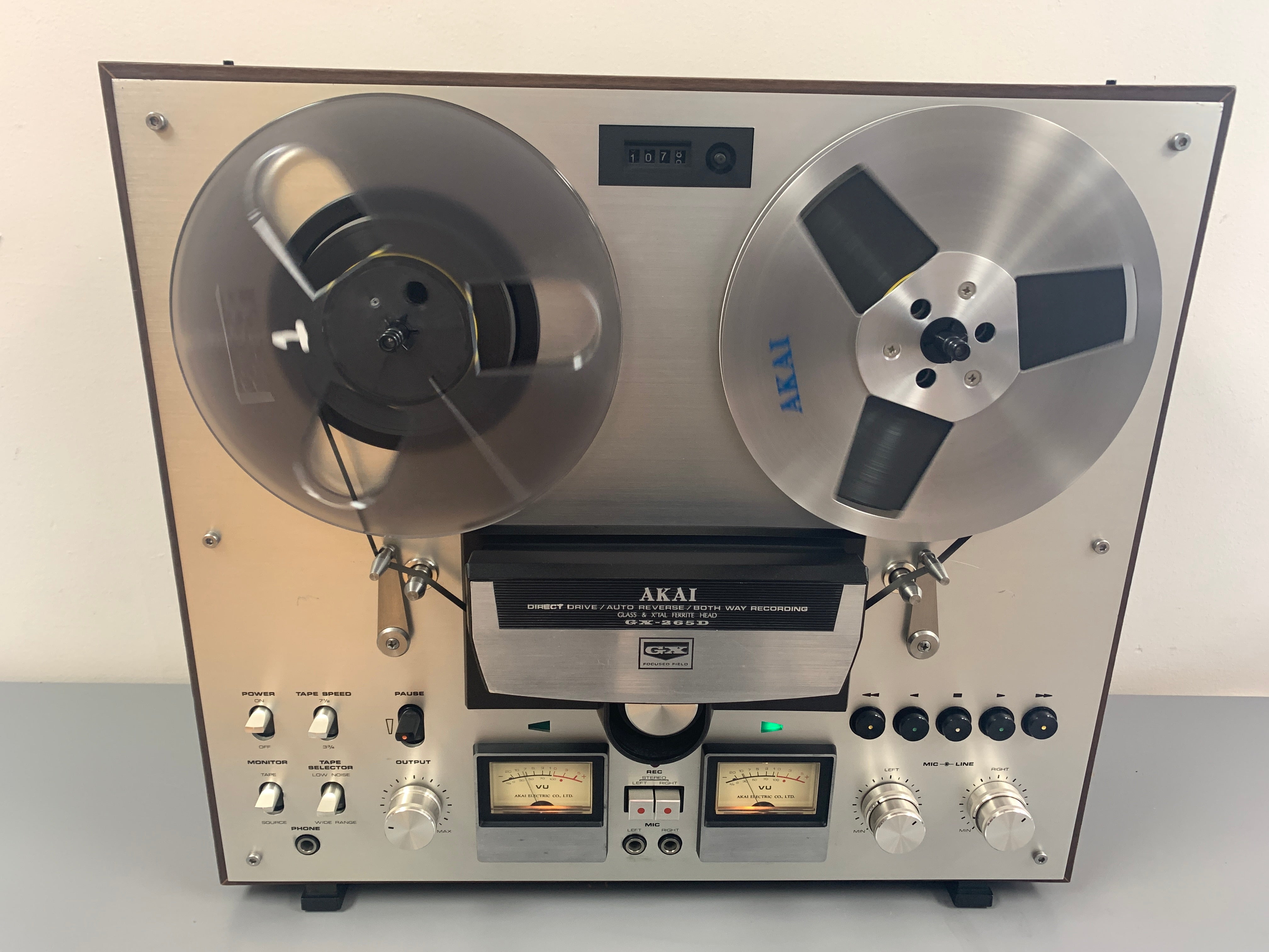 Akai GX265D Reel to Reel Deck – The Turntable Store