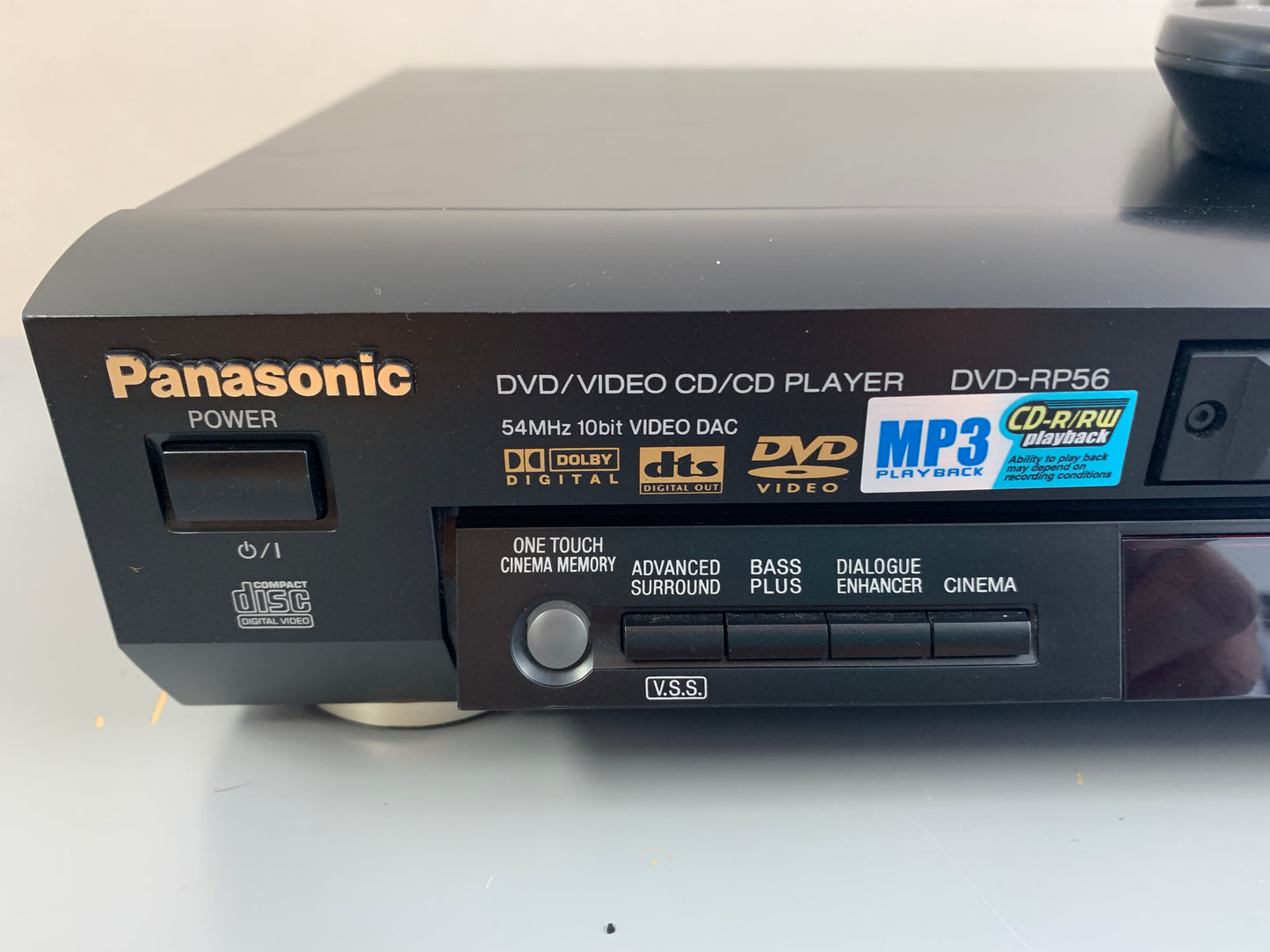 Panasonic DVP-RP56 CD/DVD Player * Remote