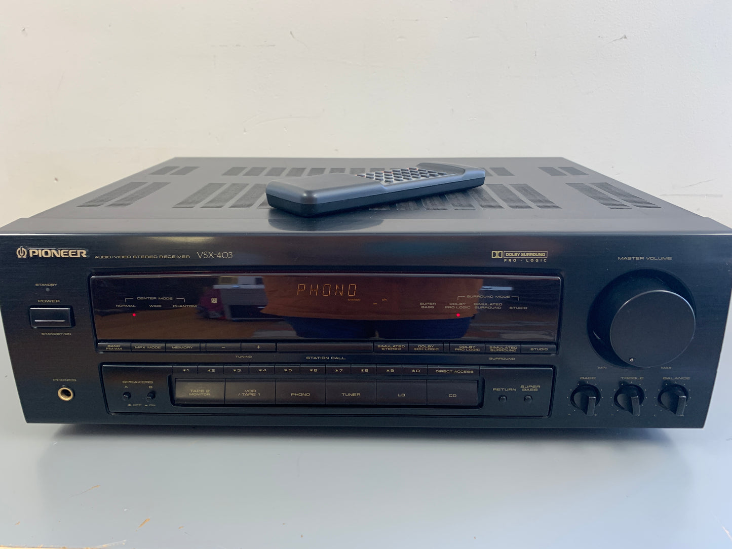 Pioneer VSX-403 Stereo receiver * 1994 * 65W * Remote