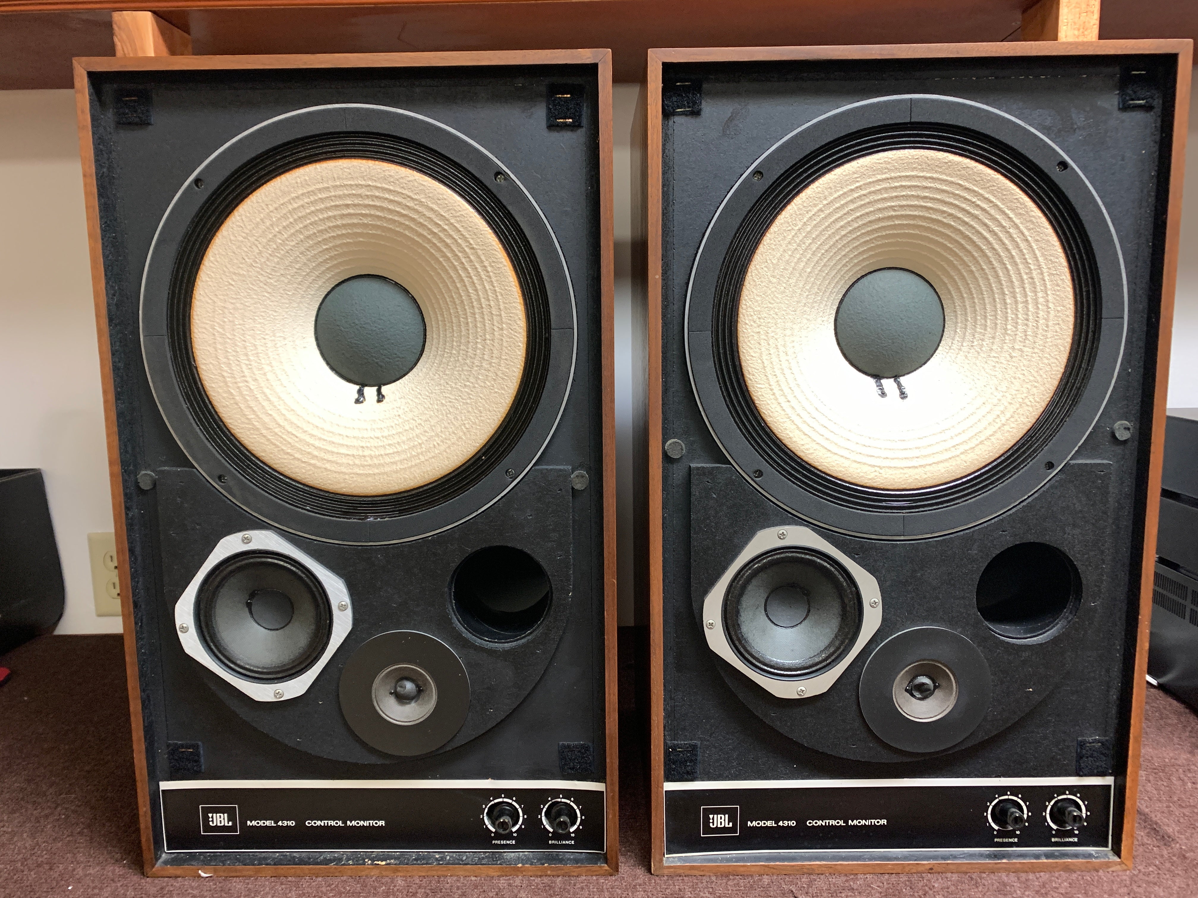 JBL 4130 Studio Monitor Speakers * Recapped Crossovers * – The Turntable  Store