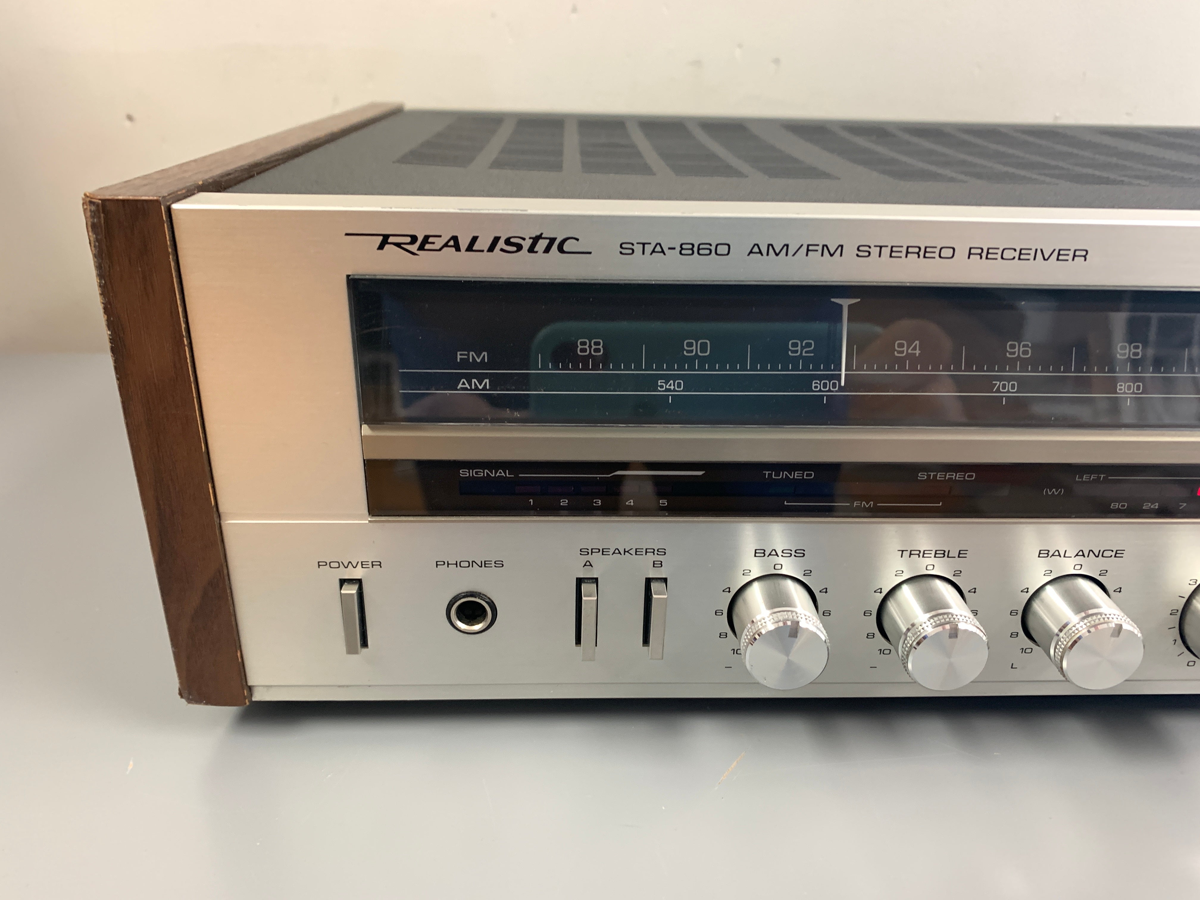 Realistic sta740 popular receiver