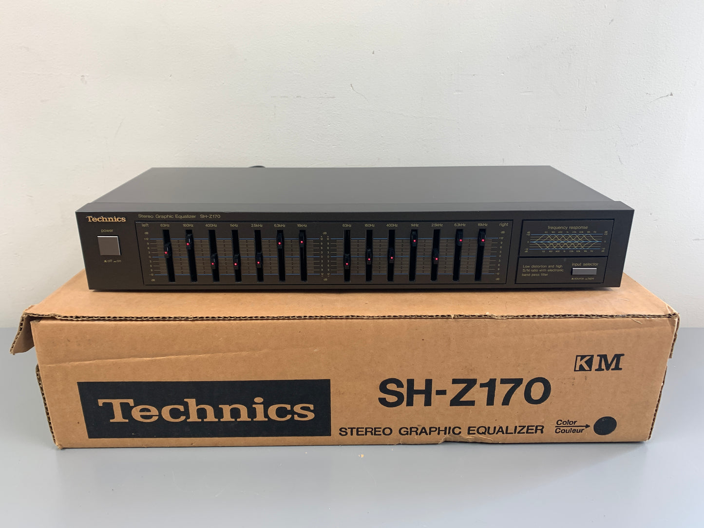 Technics SH-Z170 Stereo Graphic Equalizer * Box