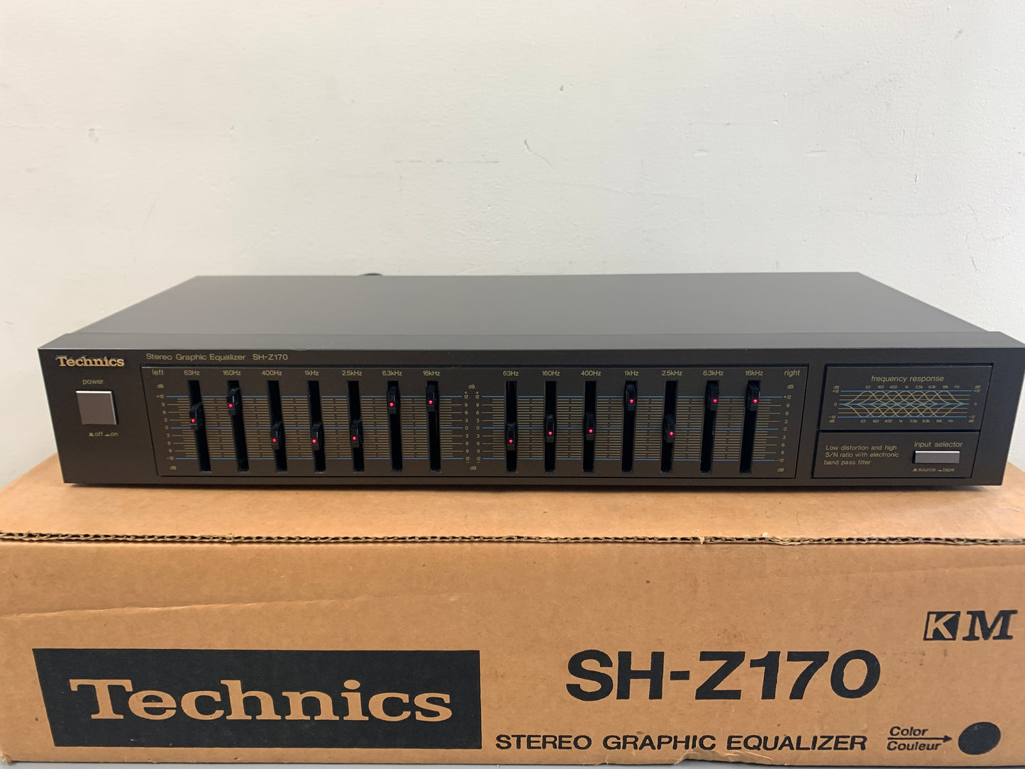 Technics SH-Z170 Stereo Graphic Equalizer * Box