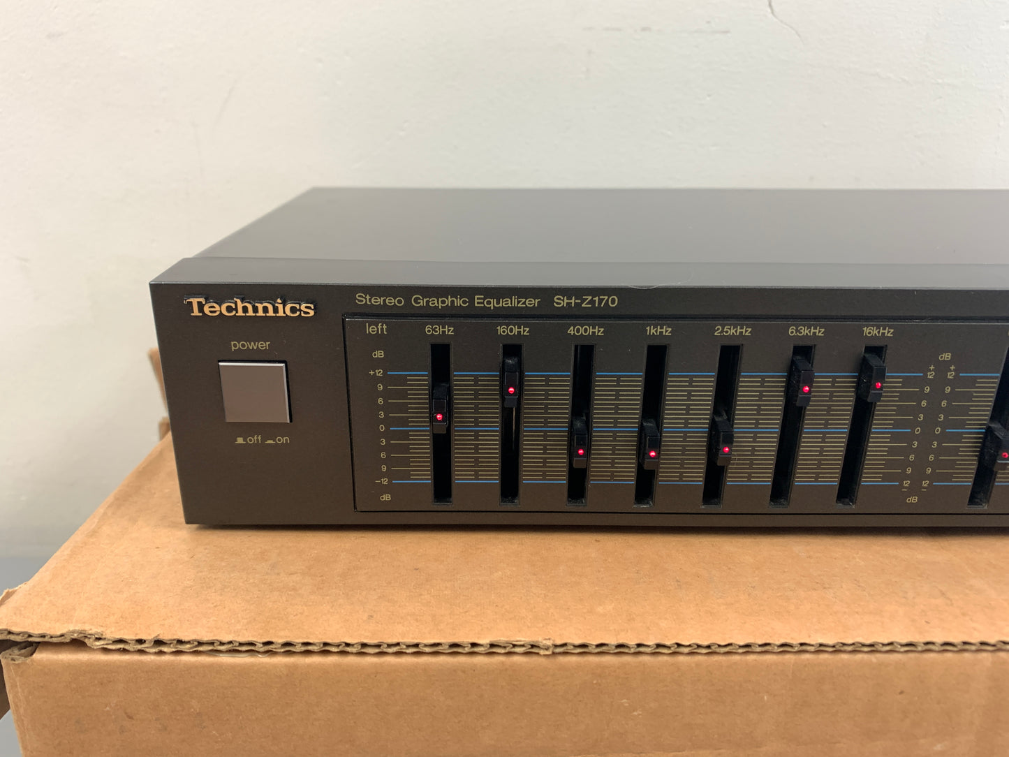 Technics SH-Z170 Stereo Graphic Equalizer * Box