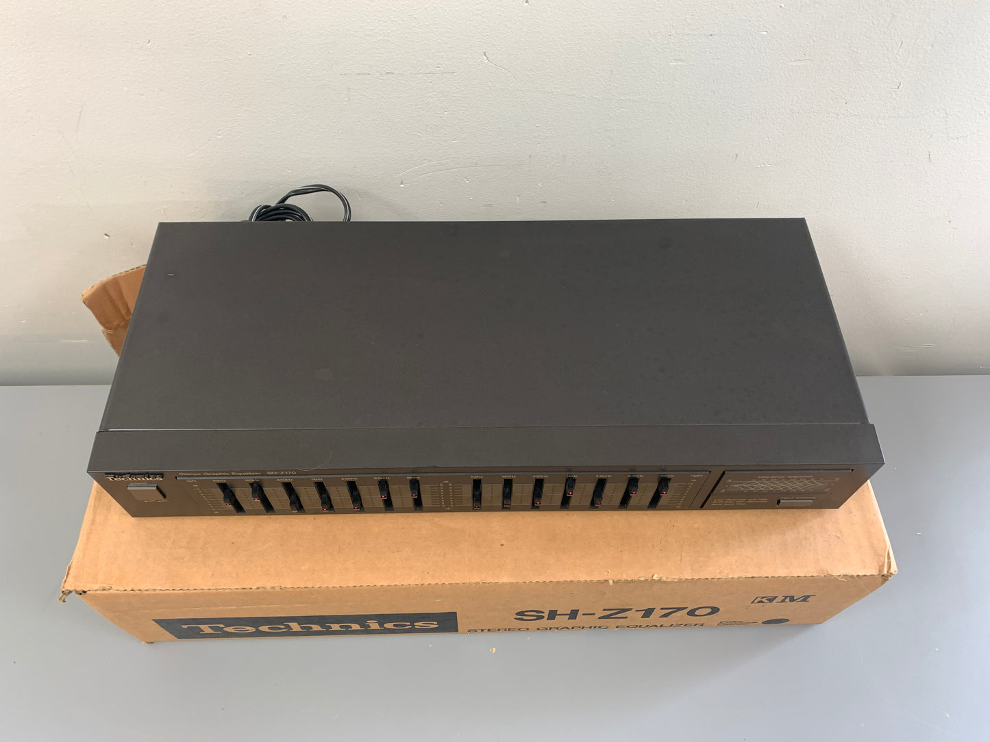 Technics SH-Z170 Stereo Graphic Equalizer * Box