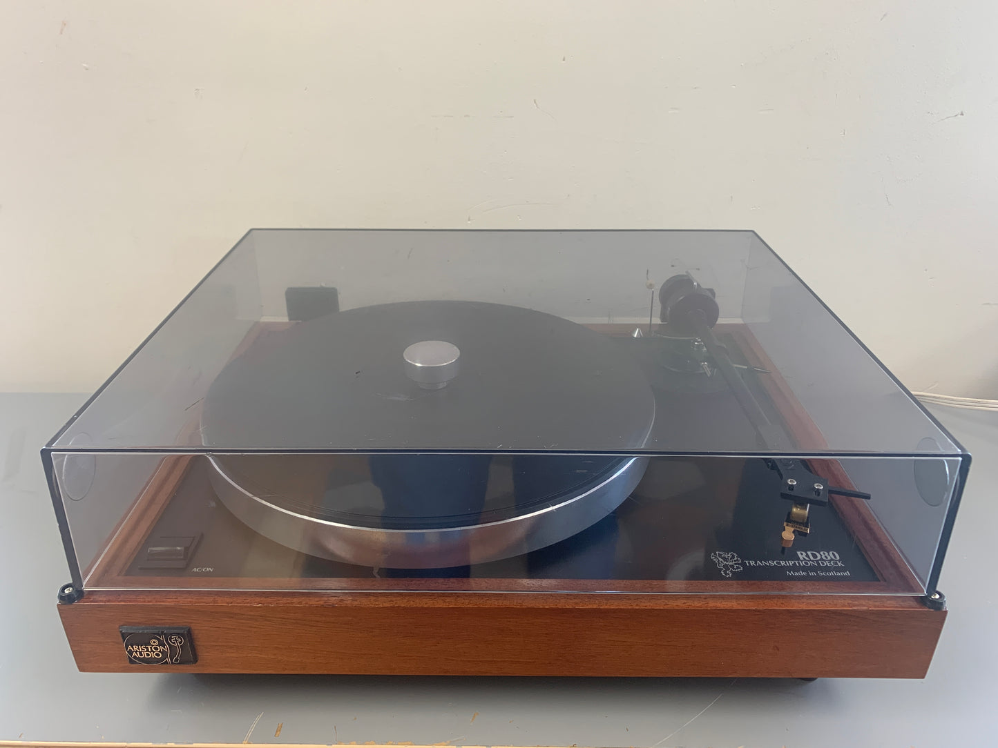 Ariston Audio RD80 Transcription Turntable * 1983