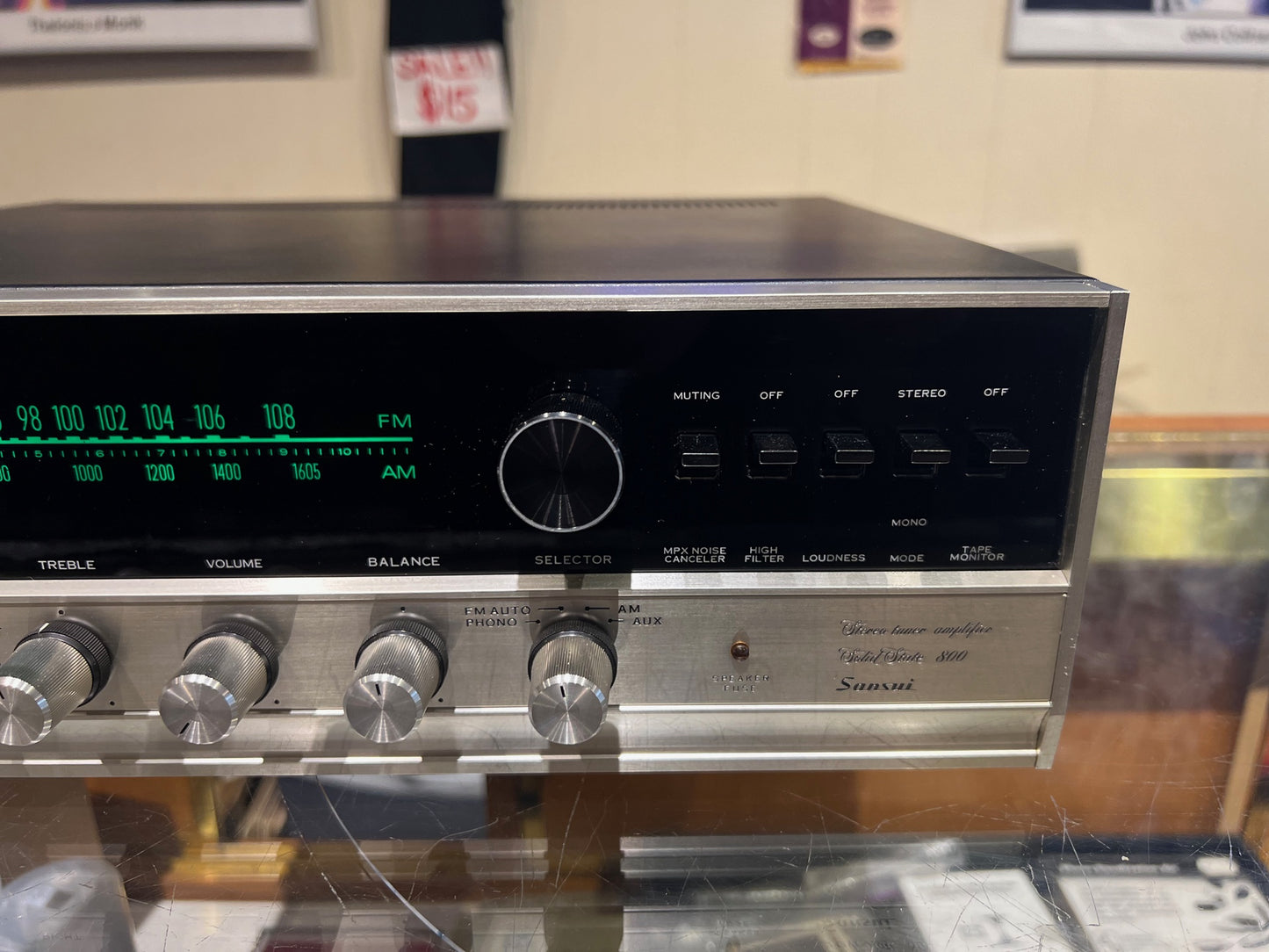 Sansui Model 800 Stereo Receiver * 22W RMS * 1971